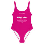 "Liégeoise... Voir aussi Déesse de la Création" Maillot de bain une pièce – Image 5