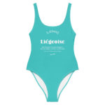 "Liégeoise... Voir aussi Déesse de la Création" Maillot de bain une pièce – Image 10