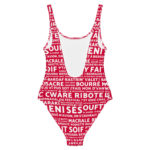 "Liégeoiseries" Maillot de bain une pièce – Image 13