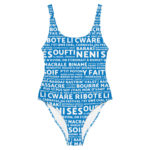 "Liégeoiseries" Maillot de bain une pièce – Image 7
