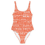 "Liégeoiseries" Maillot de bain une pièce – Image 8
