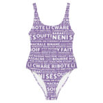 "Liégeoiseries" Maillot de bain une pièce – Image 6