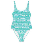 "Liégeoiseries" Maillot de bain une pièce – Image 10
