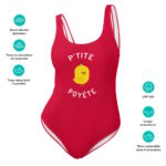 "P'tite poyète" Maillot de bain une pièce – Image 12
