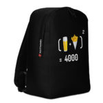 "Chope et frites au Carré" - Sac à dos