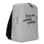 "Et qwè chal, carnaval ou festival ?" - Sac à dos