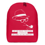 "Je me sens toujours liégeois où que je me trouve." Simenon - Sac à dos – Image 5