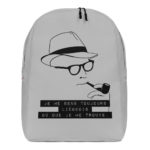 "Je me sens toujours liégeois où que je me trouve." Simenon - Sac à dos – Image 2