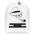 "Je me sens toujours liégeois où que je me trouve." Simenon - Sac à dos – Image 3