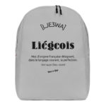 "Liégeois... Voir aussi Dieu vivant" - Sac à dos – Image 5