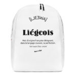 "Liégeois... Voir aussi Dieu vivant" - Sac à dos – Image 6