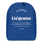 "Liégeoise... Voir aussi Déesse de la Création" - Sac à dos – Image 5