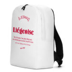 "Liégeoise... Voir aussi Déesse de la Création" - Sac à dos – Image 8