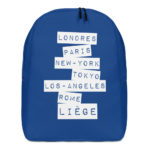"Londres, Paris, New-York... Liège" - Sac à dos – Image 5
