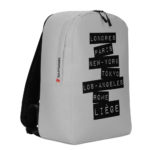 "Londres, Paris, New-York... Liège" - Sac à dos
