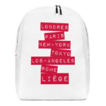 "Londres, Paris, New-York... Liège" - Sac à dos – Image 4