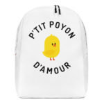 "P'tit poyon d'amour" - Sac à dos – Image 4