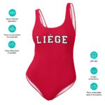 "Classic - Liège" Maillot de bain une pièce – Image 13