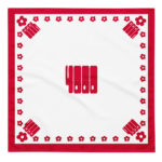 "POP - 4000" - Bandana – Image 2