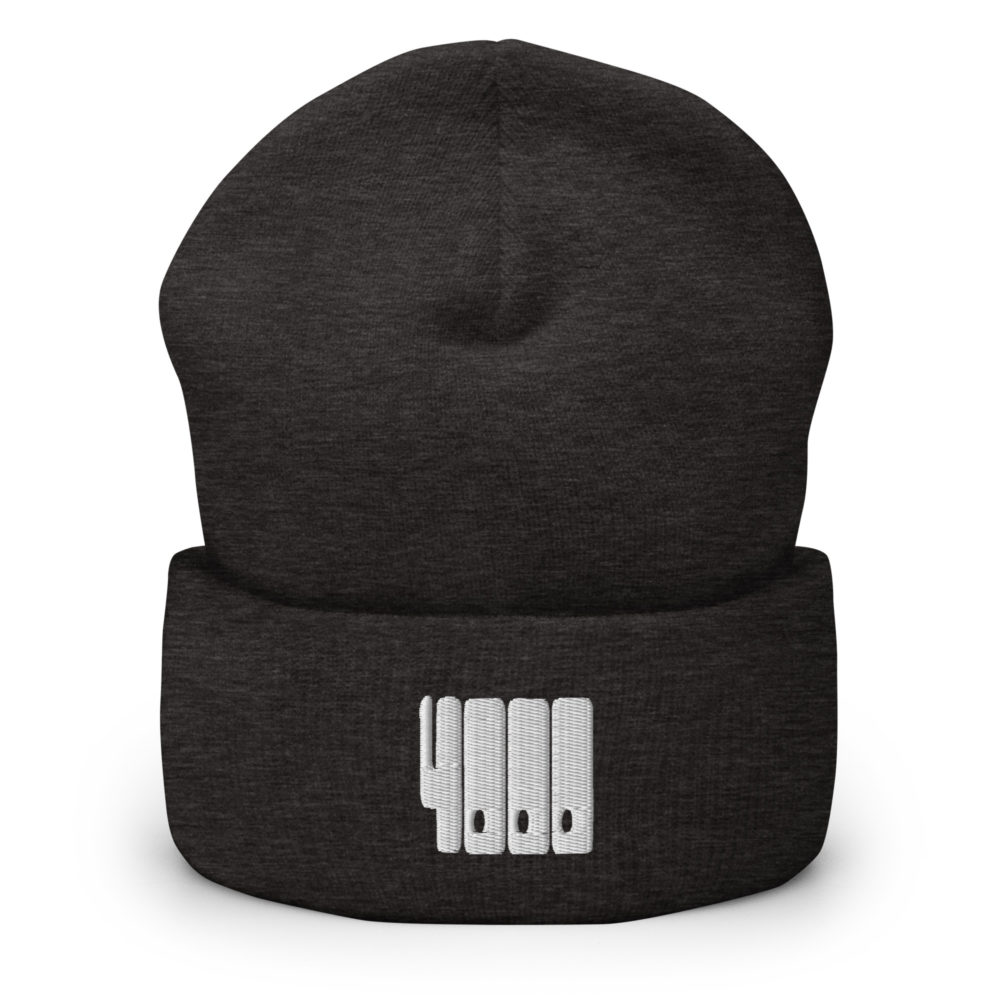 "POP - 4000" Bonnet brodé – Image 5