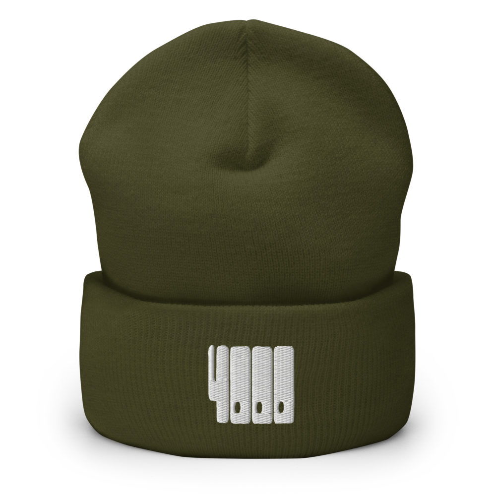 "POP - 4000" Bonnet brodé – Image 10