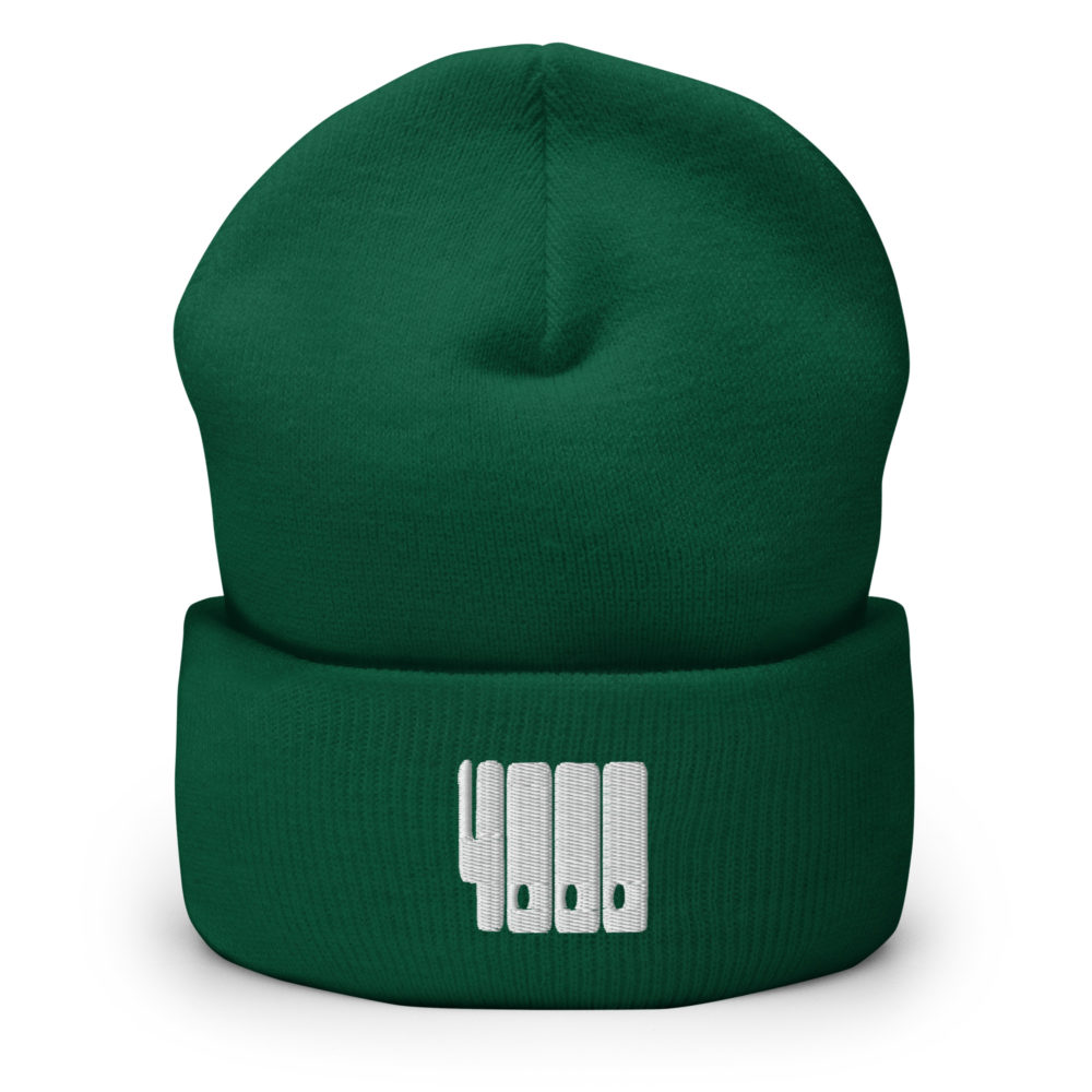 "POP - 4000" Bonnet brodé – Image 9