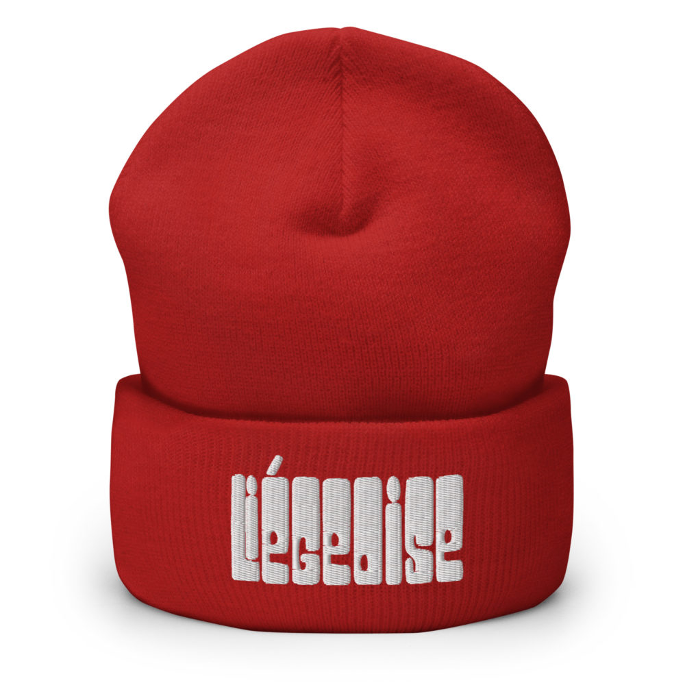 "POP - Liégeoise" Bonnet brodé – Image 3