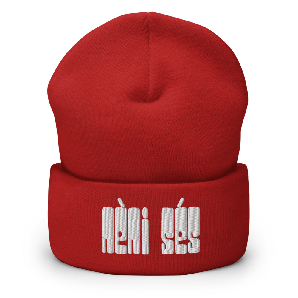 "POP - Nèni sés" Bonnet brodé – Image 4