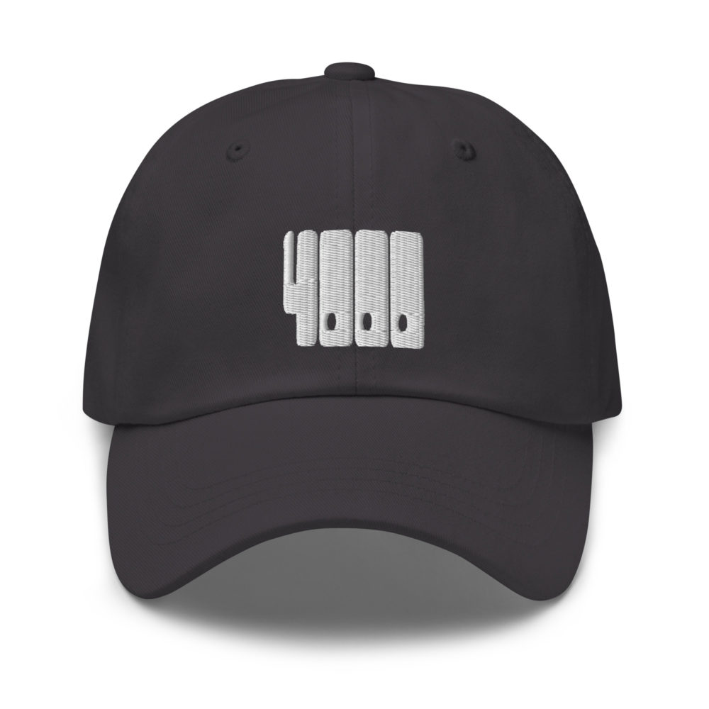 "POP - 4000" Casquette brodée – Image 5