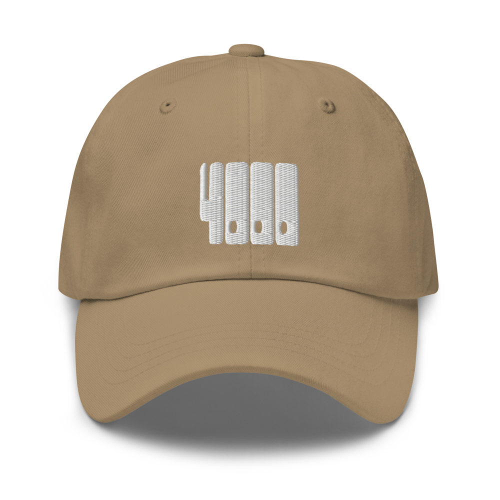 "POP - 4000" Casquette brodée – Image 6
