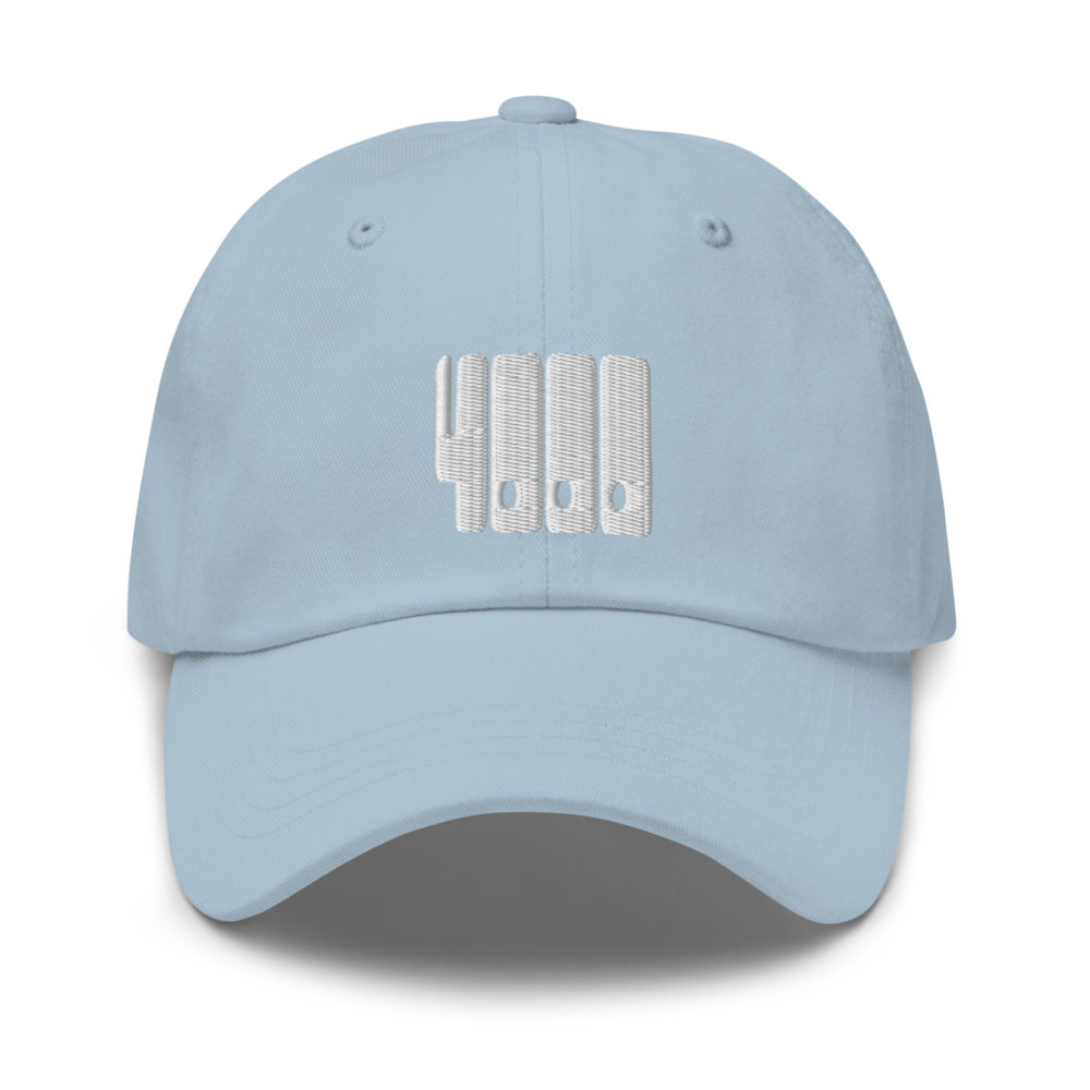 "POP - 4000" Casquette brodée – Image 9