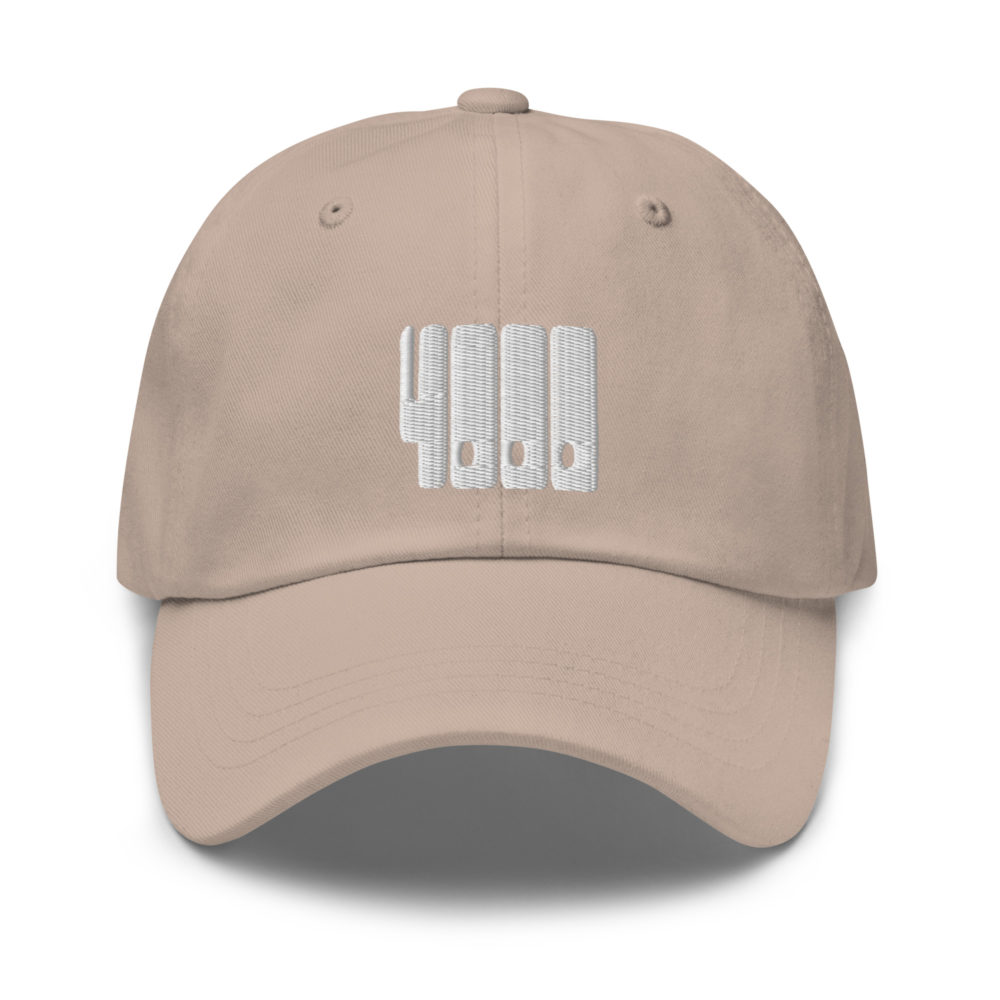 "POP - 4000" Casquette brodée – Image 8