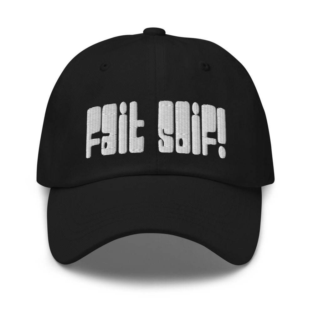 RASTAKWER-casquette-baseball-POP-fait-soif-black "POP - Fait soif" Casquette brodée – Image 3