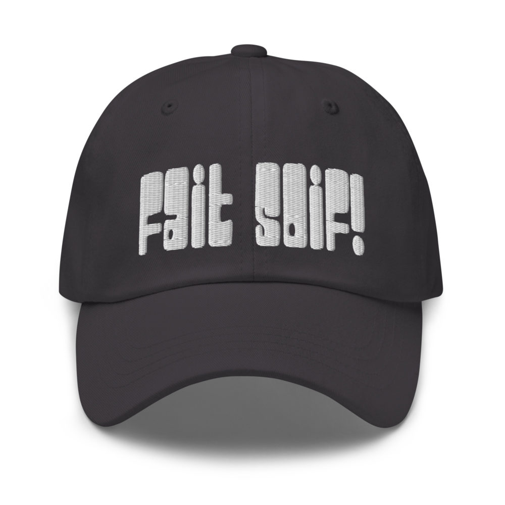 RASTAKWER-casquette-baseball-POP-fait-soif-dark-grey "POP - Fait soif" Casquette brodée – Image 5