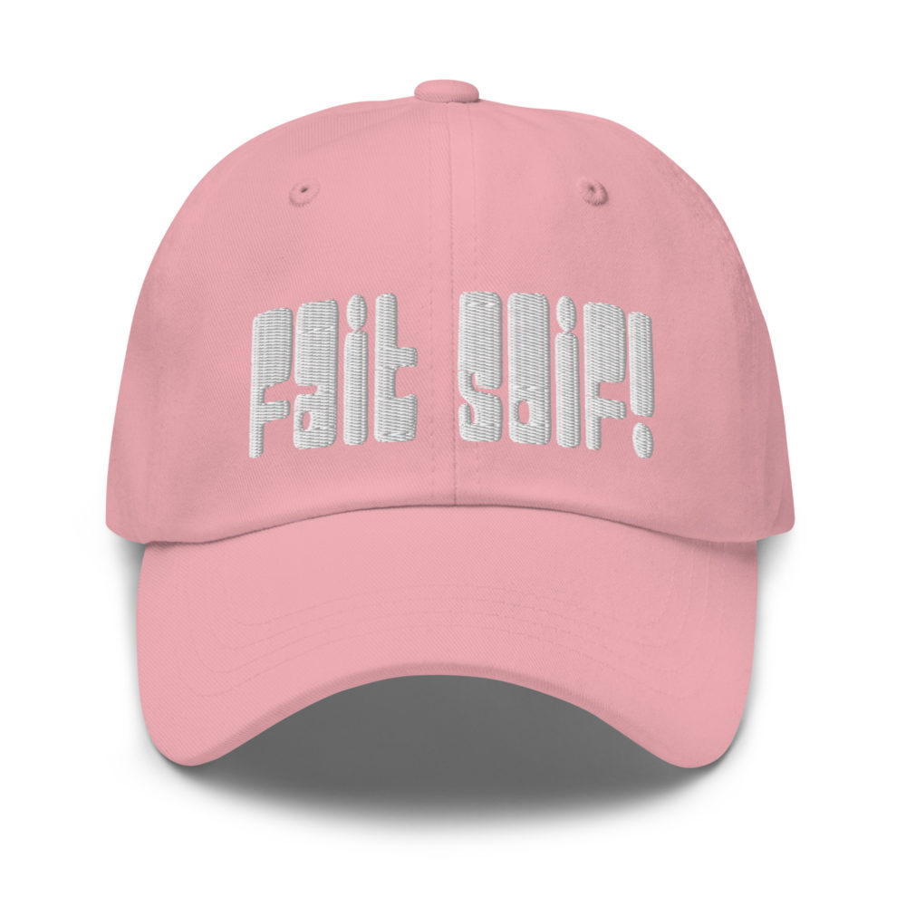 RASTAKWER-casquette-baseball-POP-fait-soif-pink "POP - Fait soif" Casquette brodée – Image 9
