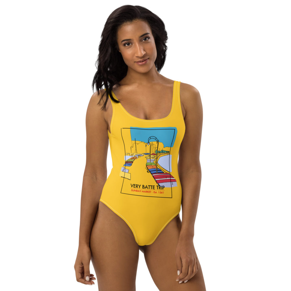 "Very Batte Trip" Maillot de bain une pièce – Image 10