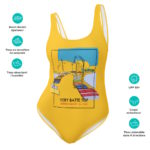 "Very Batte Trip" Maillot de bain une pièce – Image 13
