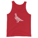 "Pigeon, oiseau à la grise robe..." Débardeur – Image 4