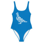 "Pigeon, oiseau à la grise robe..." Maillot de bain une pièce – Image 7