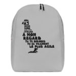 "Pigeon, oiseau à la grise robe..." - Sac à dos – Image 2