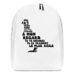 "Pigeon, oiseau à la grise robe..." - Sac à dos – Image 6