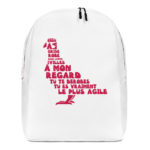 "Pigeon, oiseau à la grise robe..." - Sac à dos – Image 5
