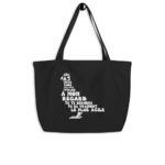"Pigeon, oiseau à la grise robe..." Shopping bag éco-friendly