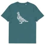 “Pigeon, oiseau à la grise robe...” Tee-shirt éco-friendly – Image 10