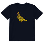 "Pigeon, oiseau à la grise robe..." Tee-shirt éco-friendly enfant