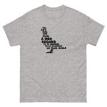 "Pigeon, oiseau à la grise robe..." Tee-shirt – Image 7