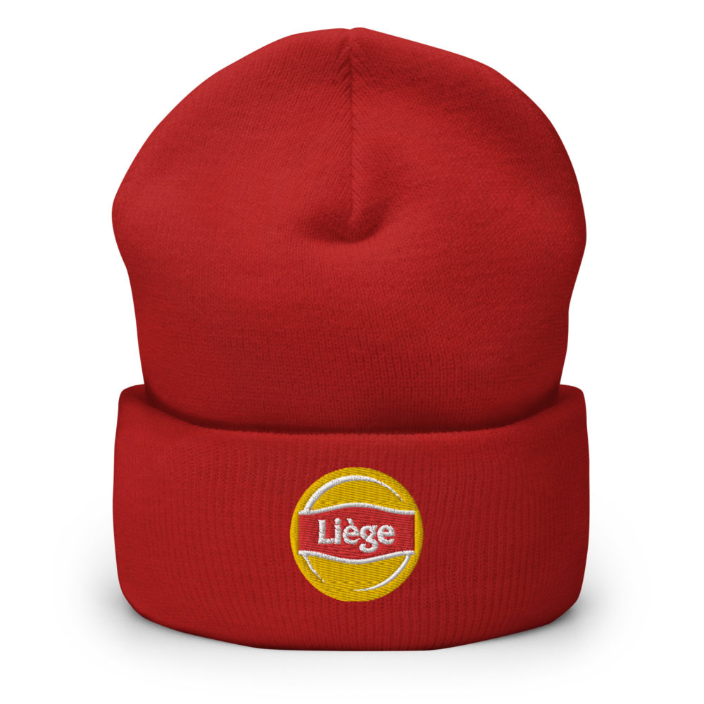 RASTAKWER-bonnet-liege-lipton-red "Liège – Lipton" Bonnet brodé – Image 3