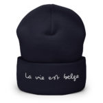 "La vie est belge" Bonnet brodé – Image 6
