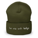 "La vie est belge" Bonnet brodé – Image 9