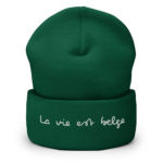 "La vie est belge" Bonnet brodé – Image 10